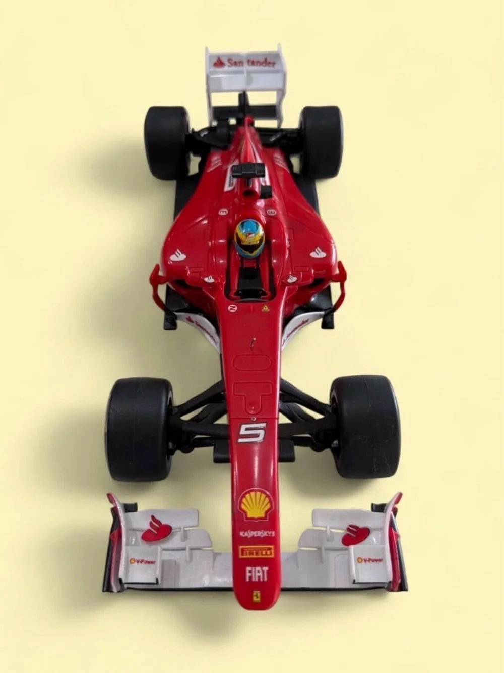 Ferrari F138 Formula One car driven by Fernando Alonso during the 2013 season.